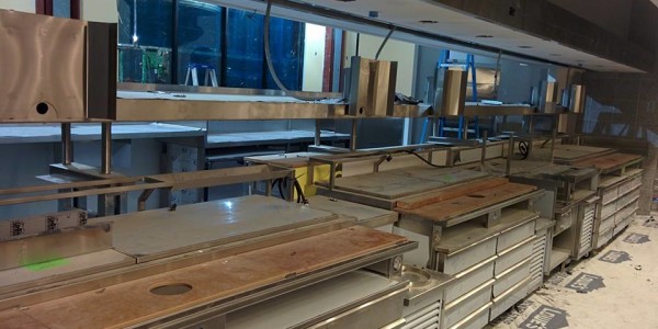 Commercial Kitchen Installation Cheesecake Factory