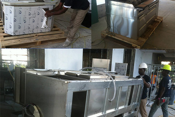 Bahia Mar Golf Clubhouse Kitchen Installation