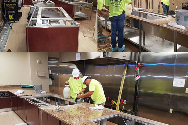 Hospital Kitchen Installation