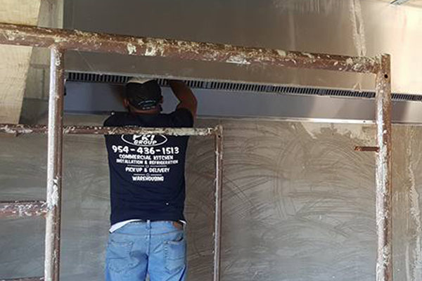 Bahamas Commercial Hood Installation
