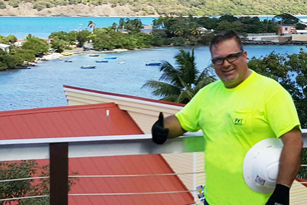 Virgin Islands Pool Bar Installation