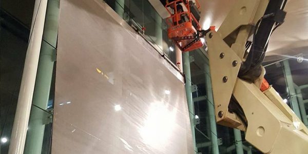 Stainless Steel Waterfall Curtain Replacement By The Pki Group