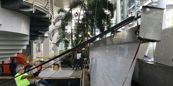 Stainless Steel Waterfall Curtain Replacement By The Pki Group