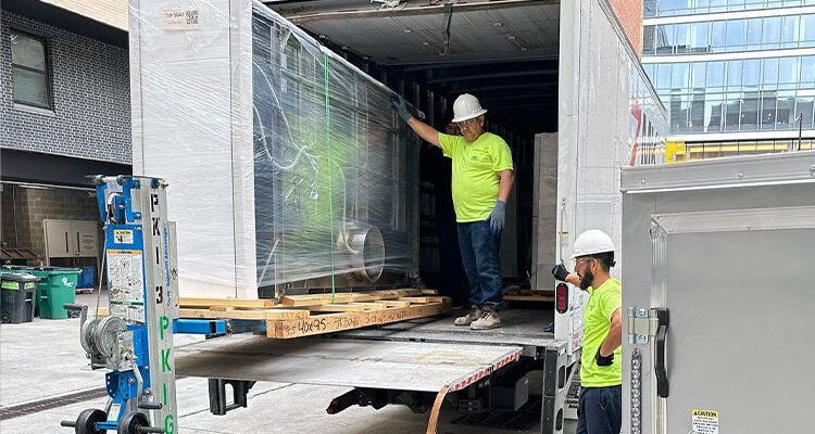 Pickup and Delivery of Equipment