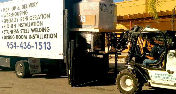 warehousing of equipment services