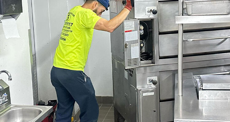 Behind Commercial Kitchen Installations
