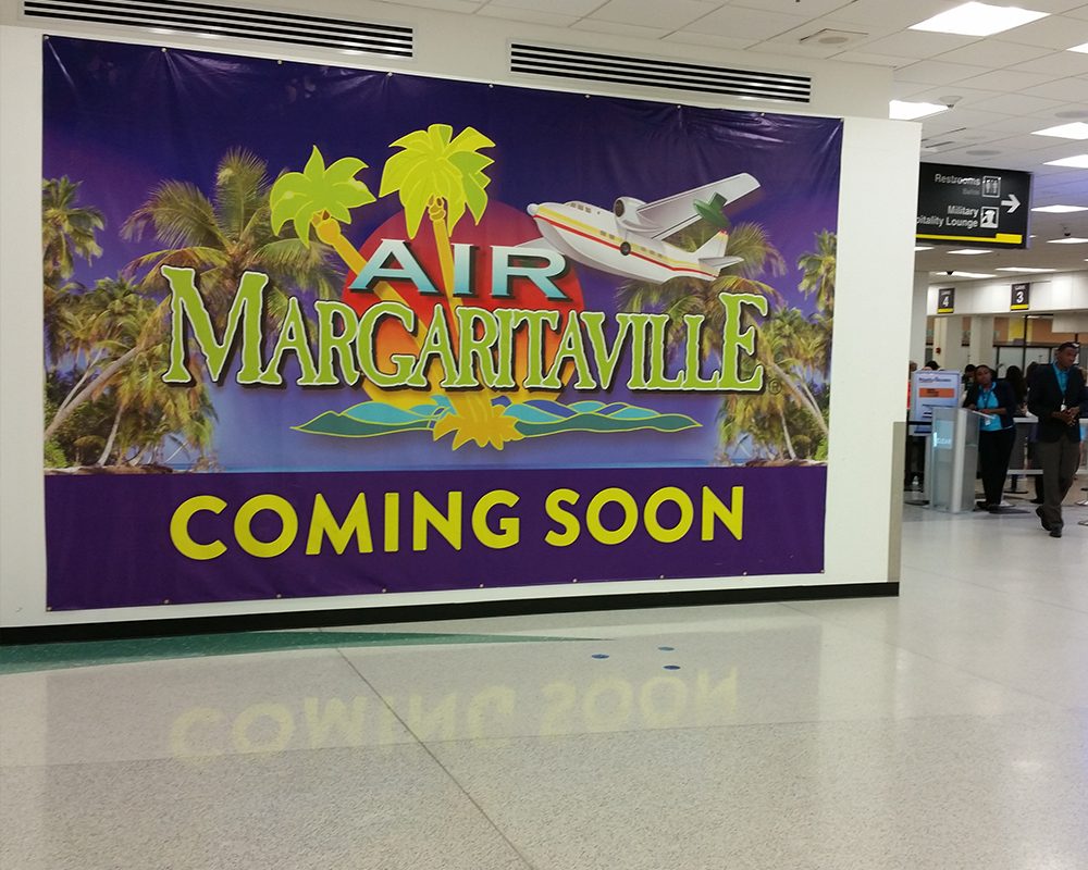 Margaritaville Commercial Installation Miami Airport